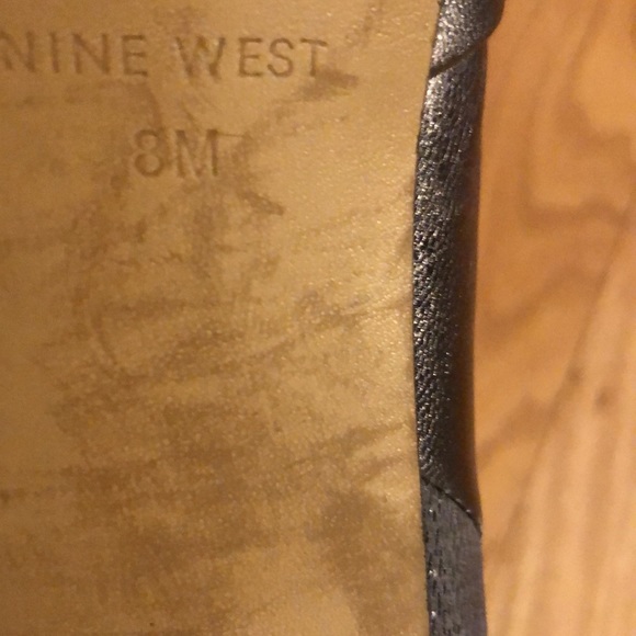 Silver / pewter colour heels. Ready for your spring / summer festivities :) - Picture 5 of 6